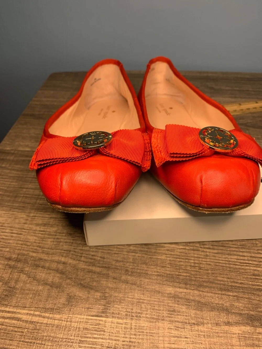 Kate Spade New York ballet flats in red size 9M - Picture 4 of 5